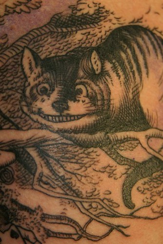 Cheshire cat tattoo by Southside Tattoo & Piercing