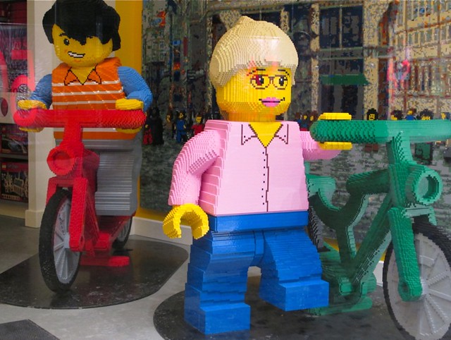 Lego bicycle chic