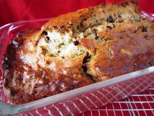 Banana Bread Out of the Oven