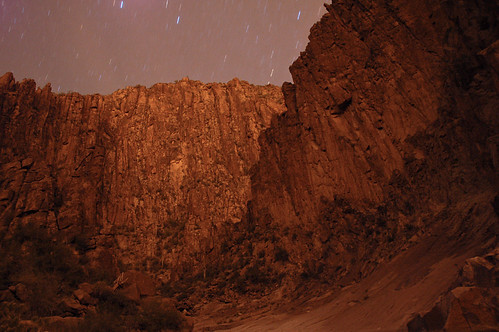 Lebarge Canyon night view