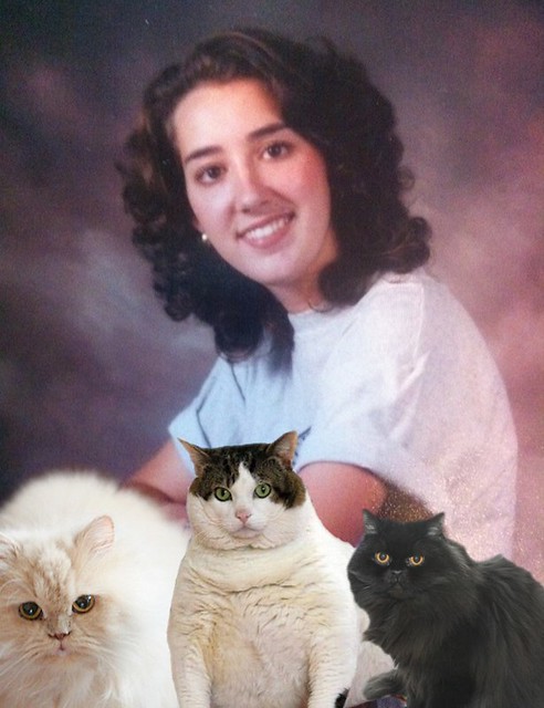 Senior photos made better with CatPaint app!
