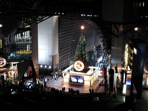 京都車站的聖誕樹