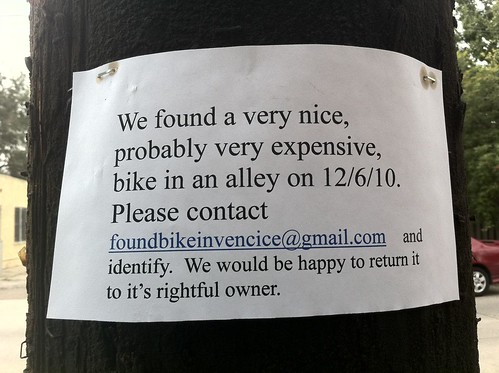 Found Bicycle Venice Beach