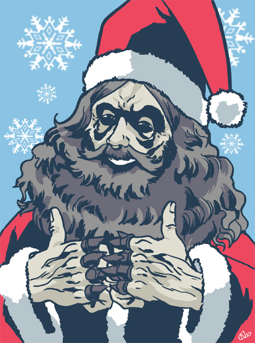 13 - Disturbingly Cheerful Alan Moore Santa