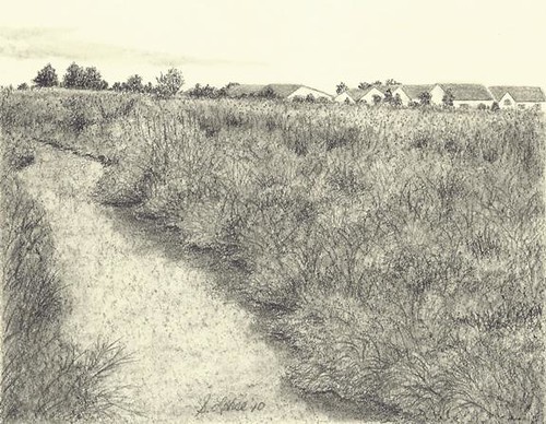Creek II, graphite