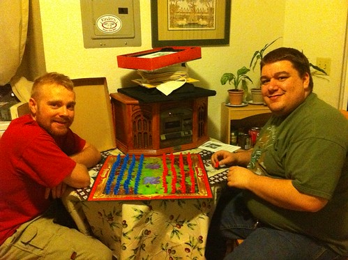 Ben and I playing stratego.