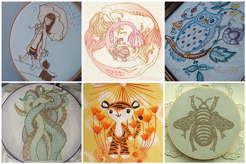 My favourite embroidery patterns of 2010