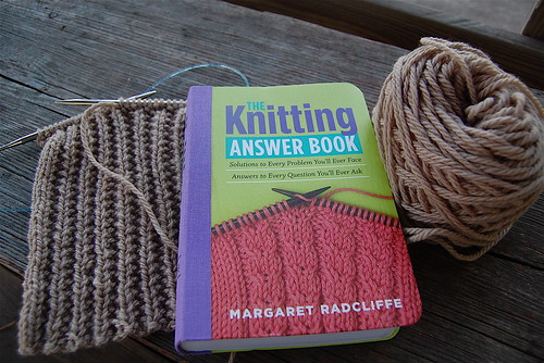 learning to knit