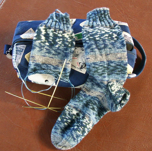 Socks in Progress