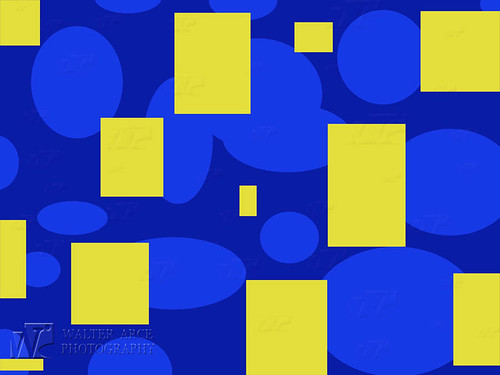 Blue Yellow Background