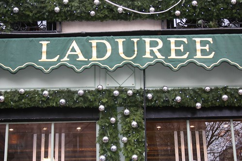 the original Laduree on Rue de Royale