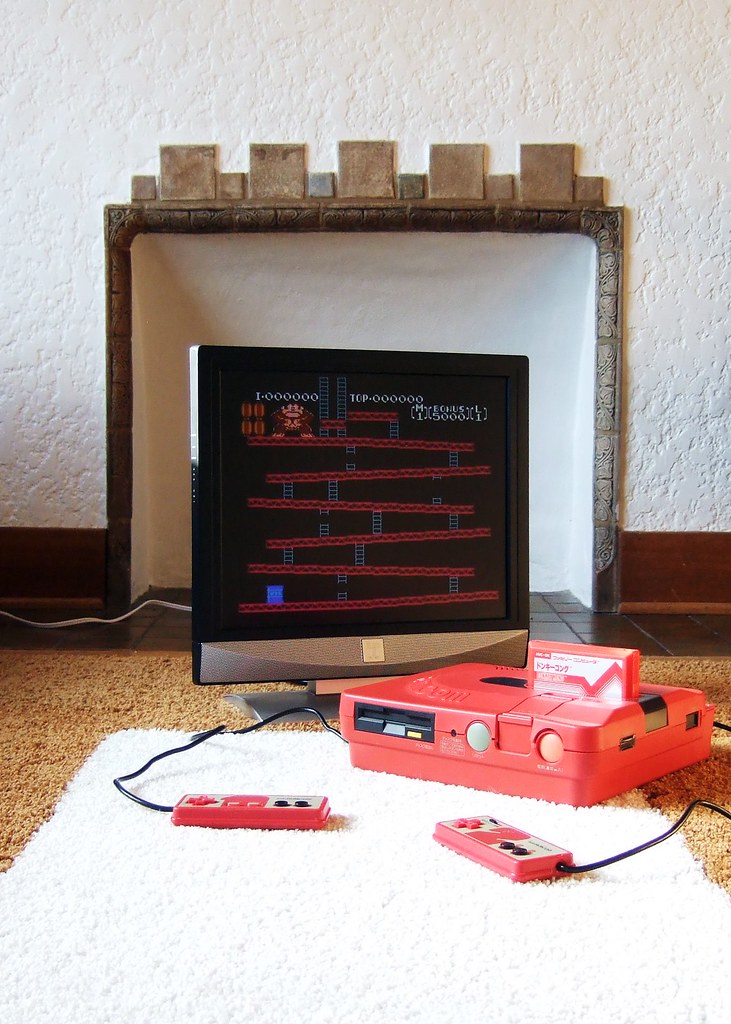 Donkey Kong + Red Twin Famicom