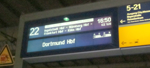 Verspätung ICE München-Frankfurt