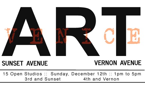 Venice Art : Sunset + Vernon