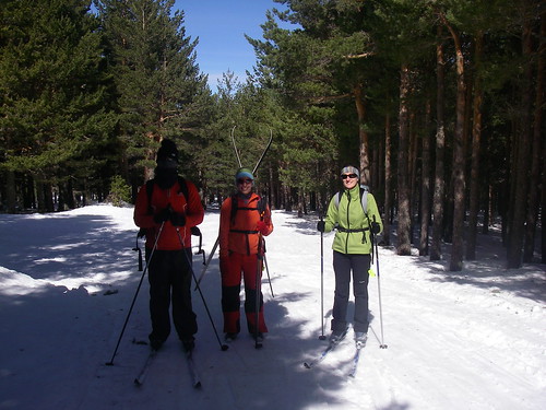 Esqui de Fondo con Esther, Lupe y David 011