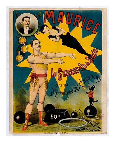 015-Maurice el Samson del nuevo siglo- siglo XIX-Les Siles maison du libre et de l’affiche
