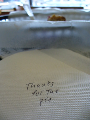week #2/52: thanks for the pie
