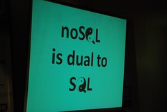 noSQL is dual to SQL - Exploring NoSQL - YOW 2...