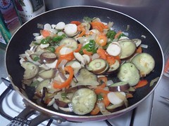 Paella de verduras