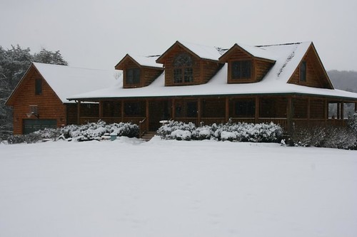 House Snowfall, Dec 2010