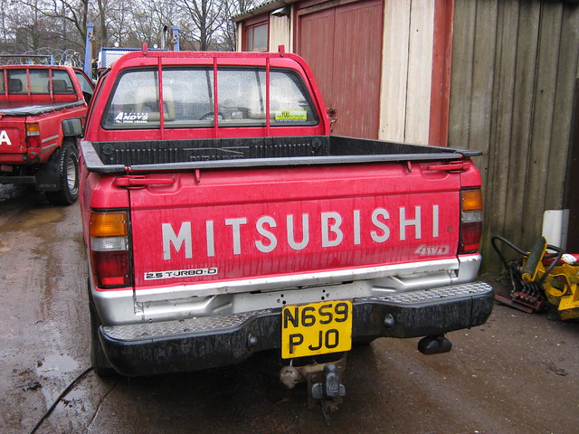 1996 l200 mitsubishi 2477cc n659pjo