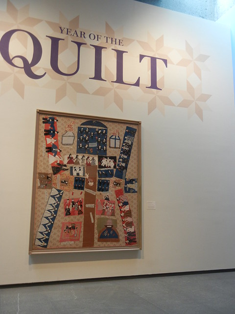 From the American Folk Art Museum, NYC, show dedicated to the Year of the Quilt.