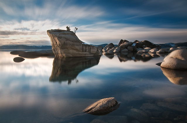 Zen and the Art of Wasting Time - Bonsai Rock, Lake Tahoe, Nevada