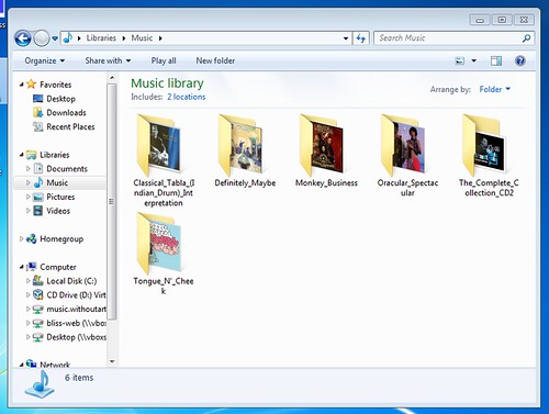 Folder cover art showing in Windows 7