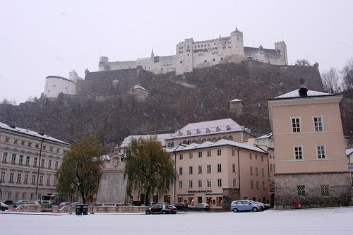fortress in the snow