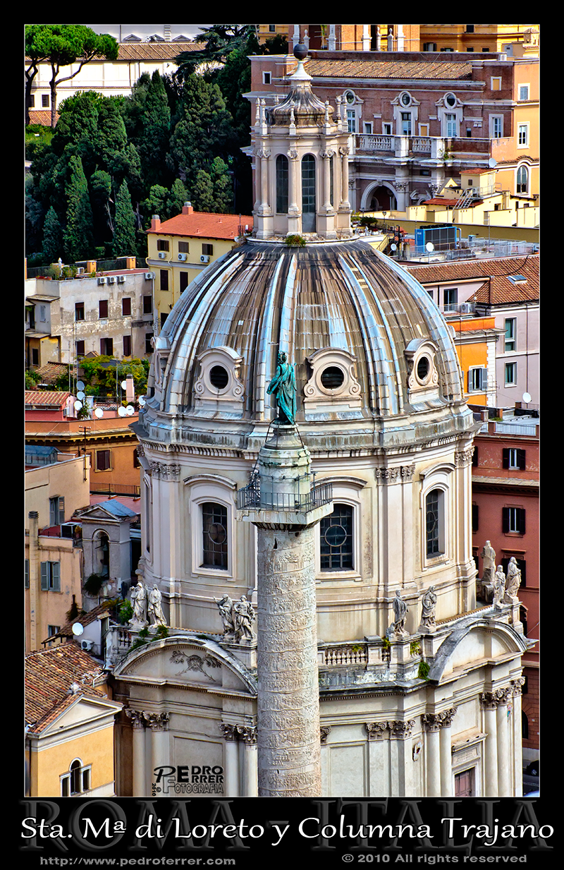 Roma -Santa Maria di Loreto y Columna del emperador Trajano