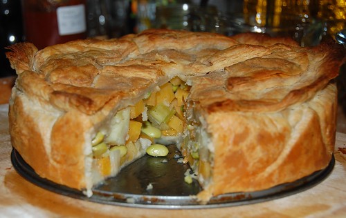A great big vegetable pie