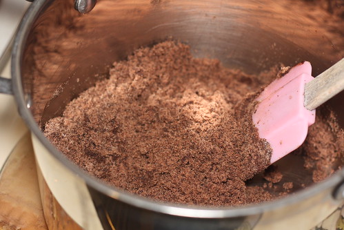 cocoa/sugar/butter mixture