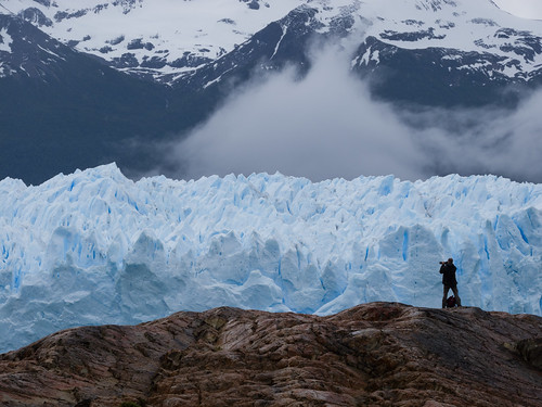 The Photographer, Perito Moreno Glacier - Patagonia, Argentina