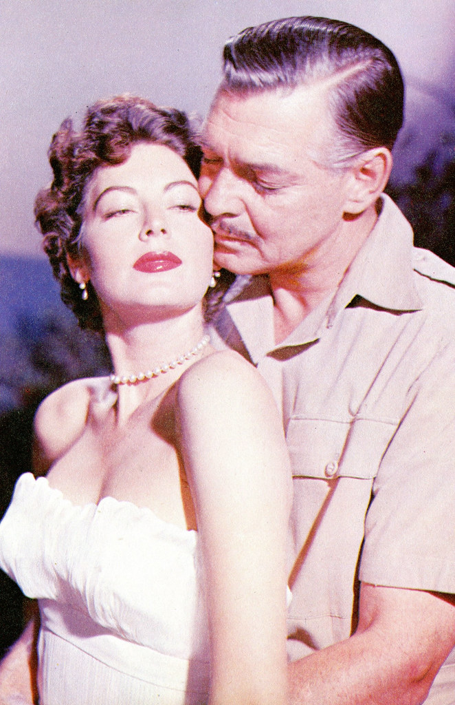 Ava Gardner and Clark Gable