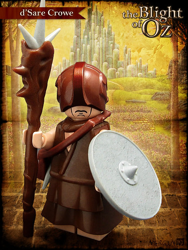 Custom minifig The Blight of Oz - d'Sare Crowe