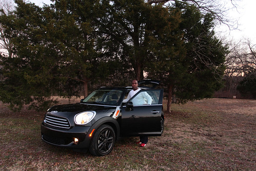 Black Mini Countryman with Black Wheels by MWButterfly on Flickr