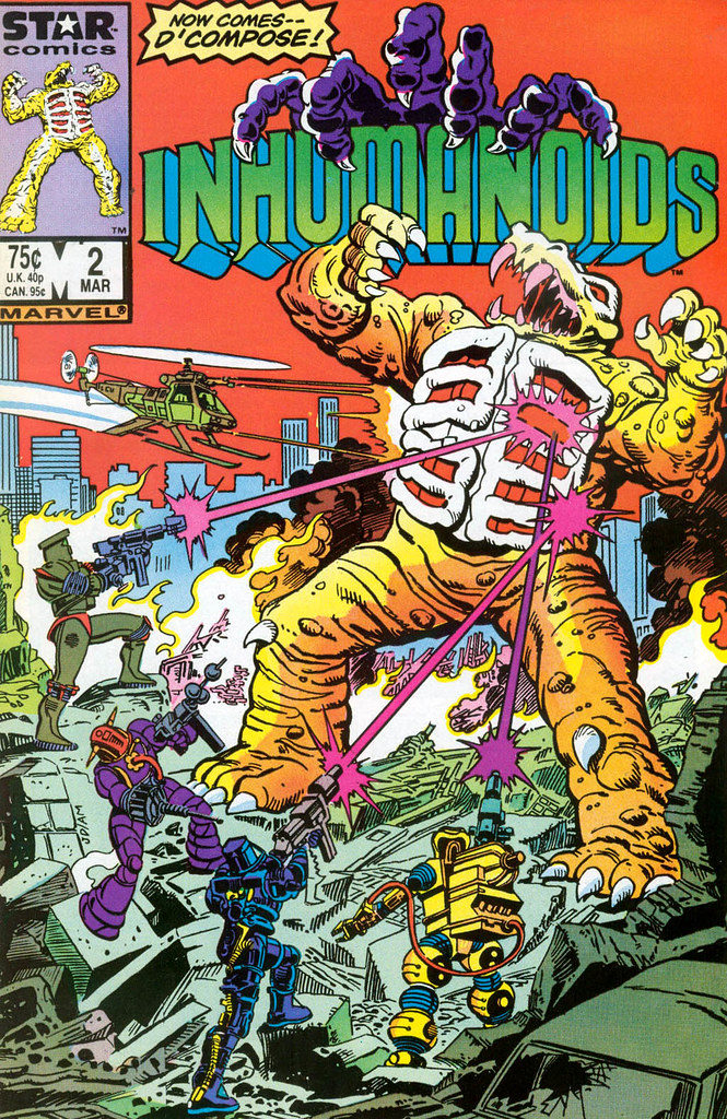 Inhumanoids - Issue 2 Cover