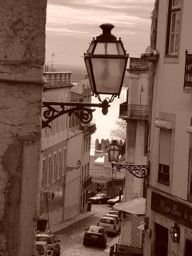 Lisbona, uno scorcio romantico della città