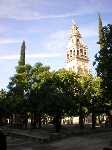 Patio de los Naranjos y Torre Catedral
