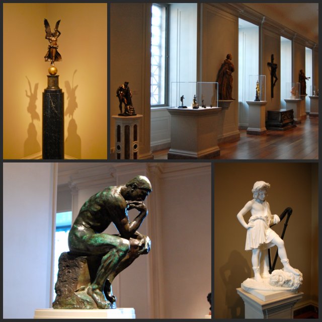Sculpture Hall collage