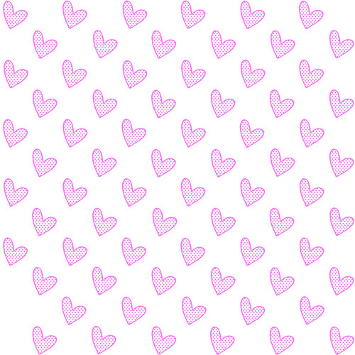 WhitewithPinkHearts