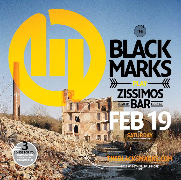 The Black Marks Zissimoss Show CD insert