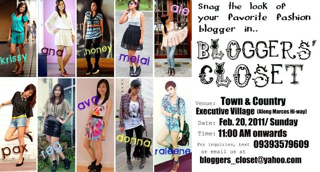 bloggers closet