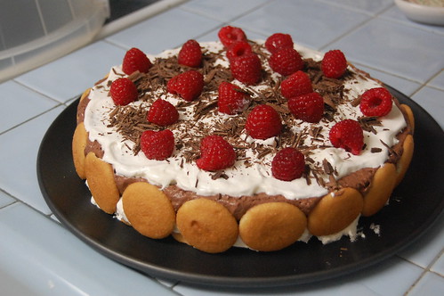 Chocolate mousse torte