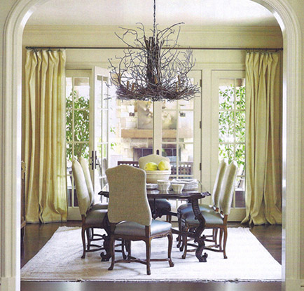 earthy dining room suzanne kasler