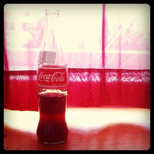 Coke on a gloomy day
