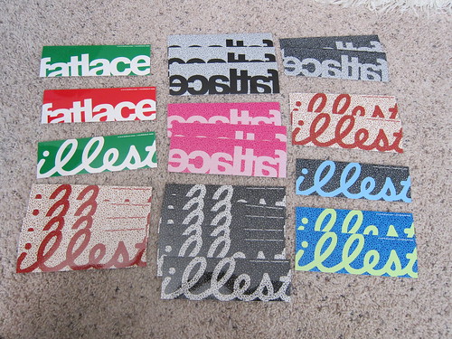 FATLACE ILLEST Stickers Let me know which sticker stickers you want