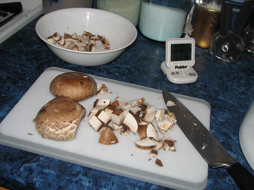 chunky mushrooms