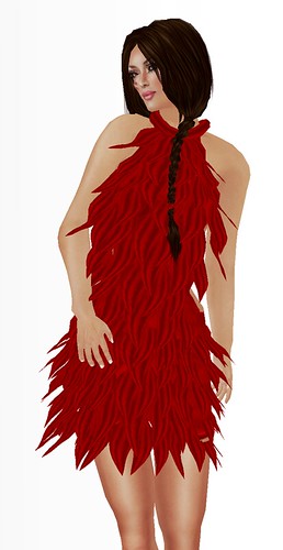 SNOC- Sheena Dress Bottom Red Gatcha on RFL
