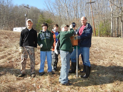 Boyscouts volunteer at Hungry Mother State Park